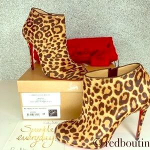 Christian Louboutin Bellissima Jaguar Boot booties